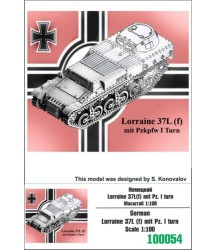 Lorraine 37L (f) mit Pz. I Turn 1/100