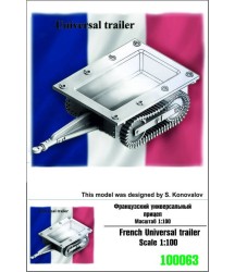 French Universal trailer 1/100
