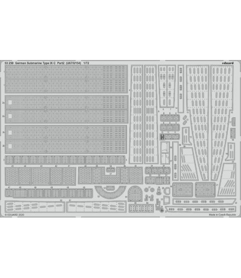 German Submarine Type IX C part 2 (U67/ U154) 1/72