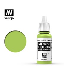 Vallejo Model Color 70.737: Green Fluorescent 17 ml.