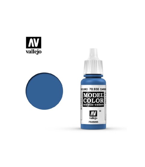 Vallejo Model Color 70.930: Dark Blue 17 ml.