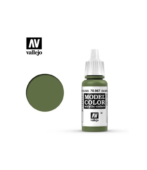 Vallejo Model Color 70.967: Olive Green 17 ml.