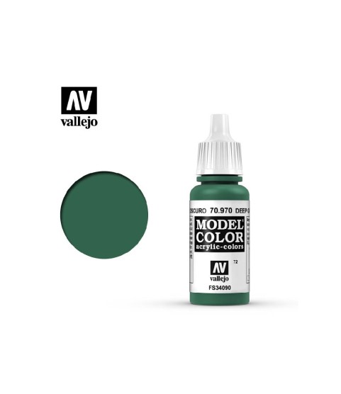 Vallejo Model Color 70.970: Deep Green 17 ml.