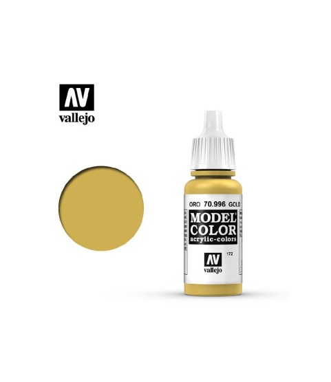 Vallejo Model Color 70.996: Gold 17 ml.