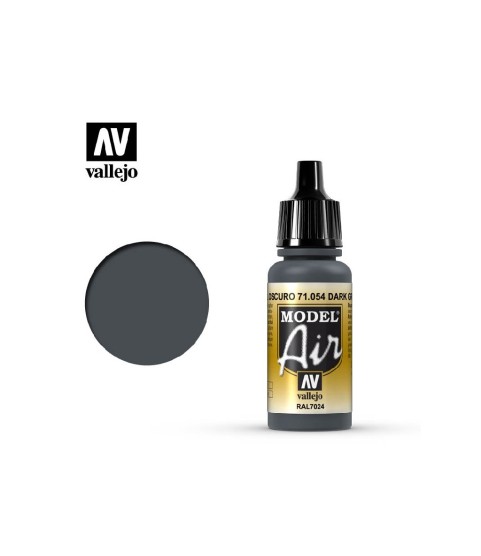 Vallejo Model Air 71.054: Dark Grey Blue 17 ml.