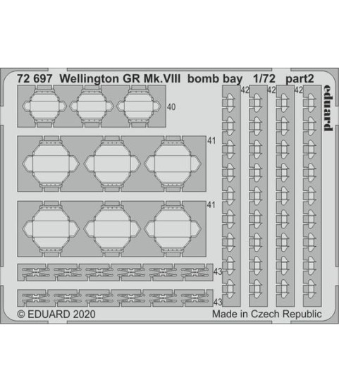 Wellington GR Mk. VIII bomb bay 1/72