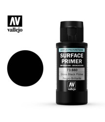 Vallejo Acrylic Polyurethane Primer - Gloss Black 60 ml.