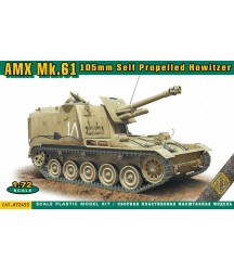 AMX Mk.61 105mm Self Propelled Howitzer 1/72