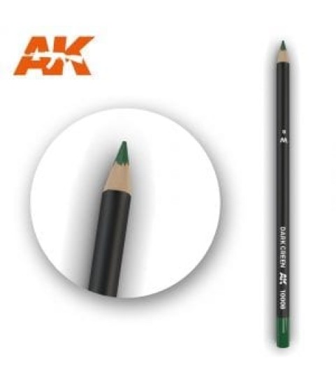 Watercolor Pencil Dark Green