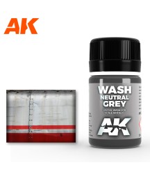 Neutral grey for white/black wash