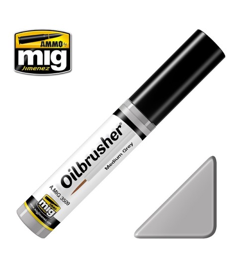 Oilbrusher Medium Grey