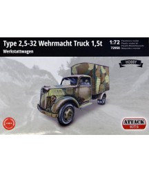 Type 2,5-32 Wehrmacht Truck Werkstattwagen 1/72