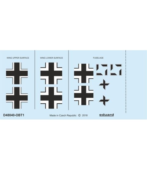 Fw 190A-2 national insignia 1/48