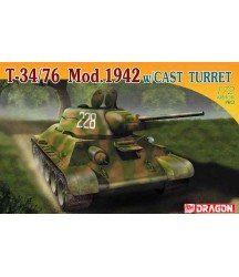 T-34/76 Mod.1942 w/CAST TURRET 1/72