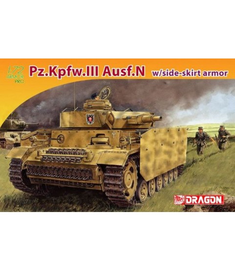 Pz.Kpfw.III Ausf.N W/Side-Skirt Armor 1/72