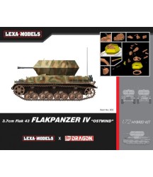 3.7cm FlaK 43 Flakpanzer IV Ostwind 1/72