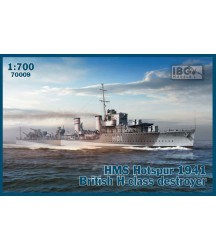 HMS Hotspur 1941 British H-class detroyer 1/700