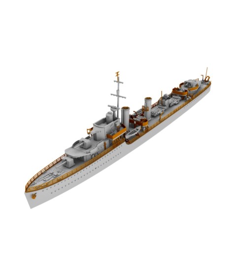 HMS Ithuriel 1942 British I-class destroyer 1/700