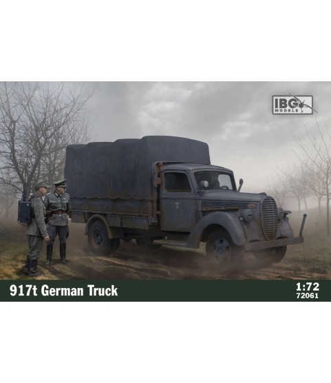 917t German Truck 1/72