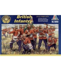 ZULU WARS - BRITISH INFANTRY 1/72