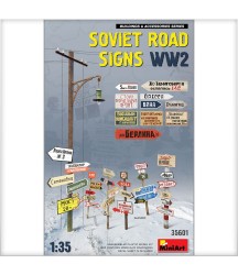 Soviet Road Signs WWII 1/35