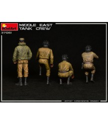 Middle East Tank Crew 1960-70s (4 fig.) 1/35
