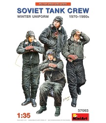 Soviet Tank Crew 1970-80s, winter uniform 1/35