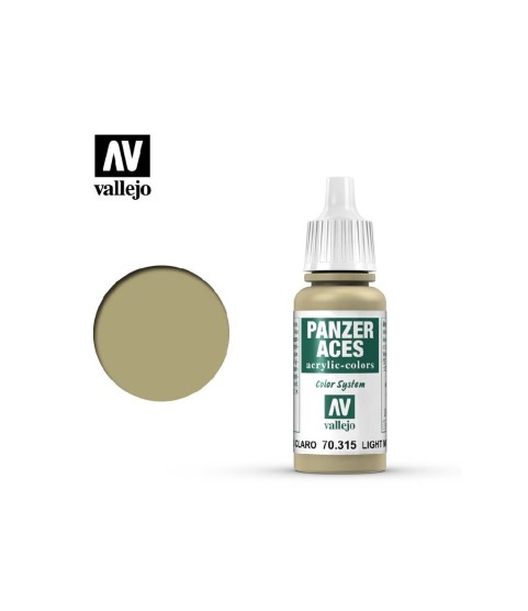 Vallejo Panzer Aces 70.315: Light Mud 17 ml.