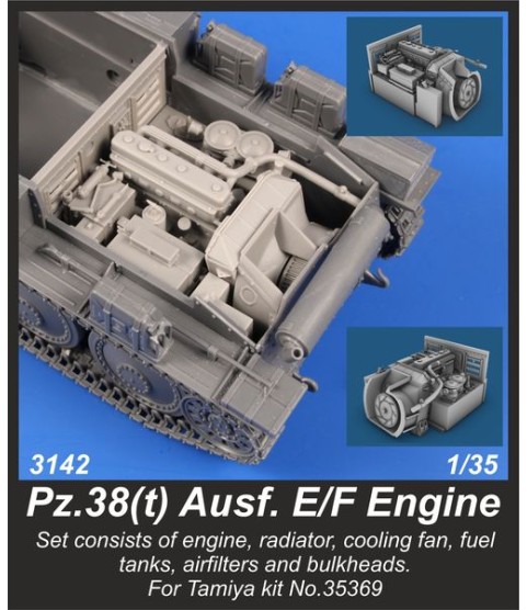 Pz.38(t) Ausf. E/F Engine Set 1/35