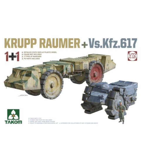 Krupp Raumer + Vs.Kfz. 617 (1+1) 1/72