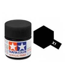 Tamiya X-1 Gloss Black Acrylic Paint Mini 10ml