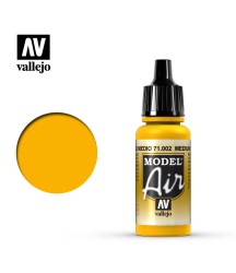 Vallejo Model Air 71.002: Medium Yellow 17 ml.