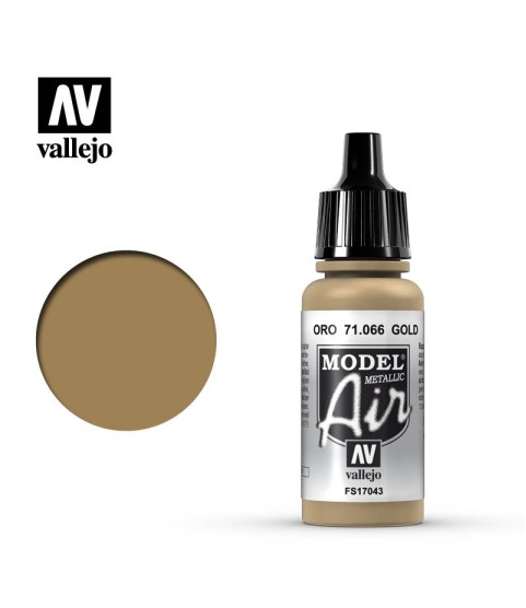 Vallejo Model Air 71.066: Gold 17 ml.