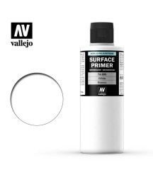 Vallejo Acrylic Polyurethane Primer White 200ml