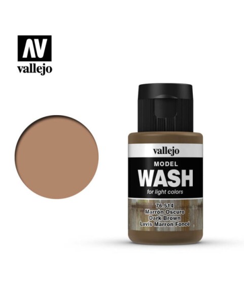Vallejo Wash Dark Brown 76.514 35ml