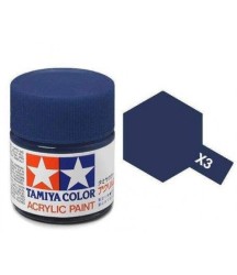 Tamiya X-3 Gloss Royal Blue Acrylic Paint Mini 10ml