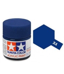 Tamiya X-4 Gloss Blue Acrylic Paint Mini 10ml