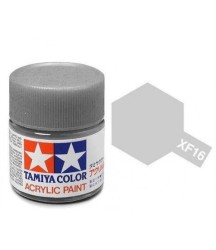 Tamiya XF-16 Flat Aluminium Acrylic Paint Mini 10ml