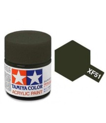Tamiya XF-51 Khaki Drab Acrylic Paint Mini 10ml
