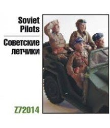 Soviet Pilots WW II 1/72